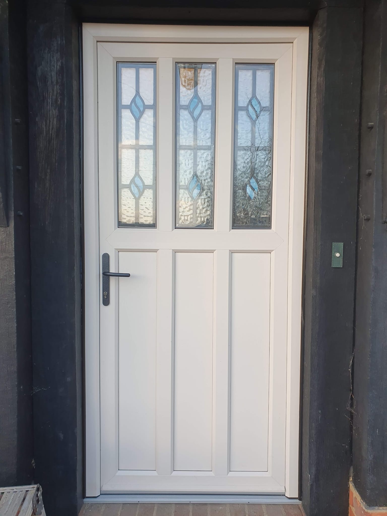 Completed door installation by Good Home Improvements