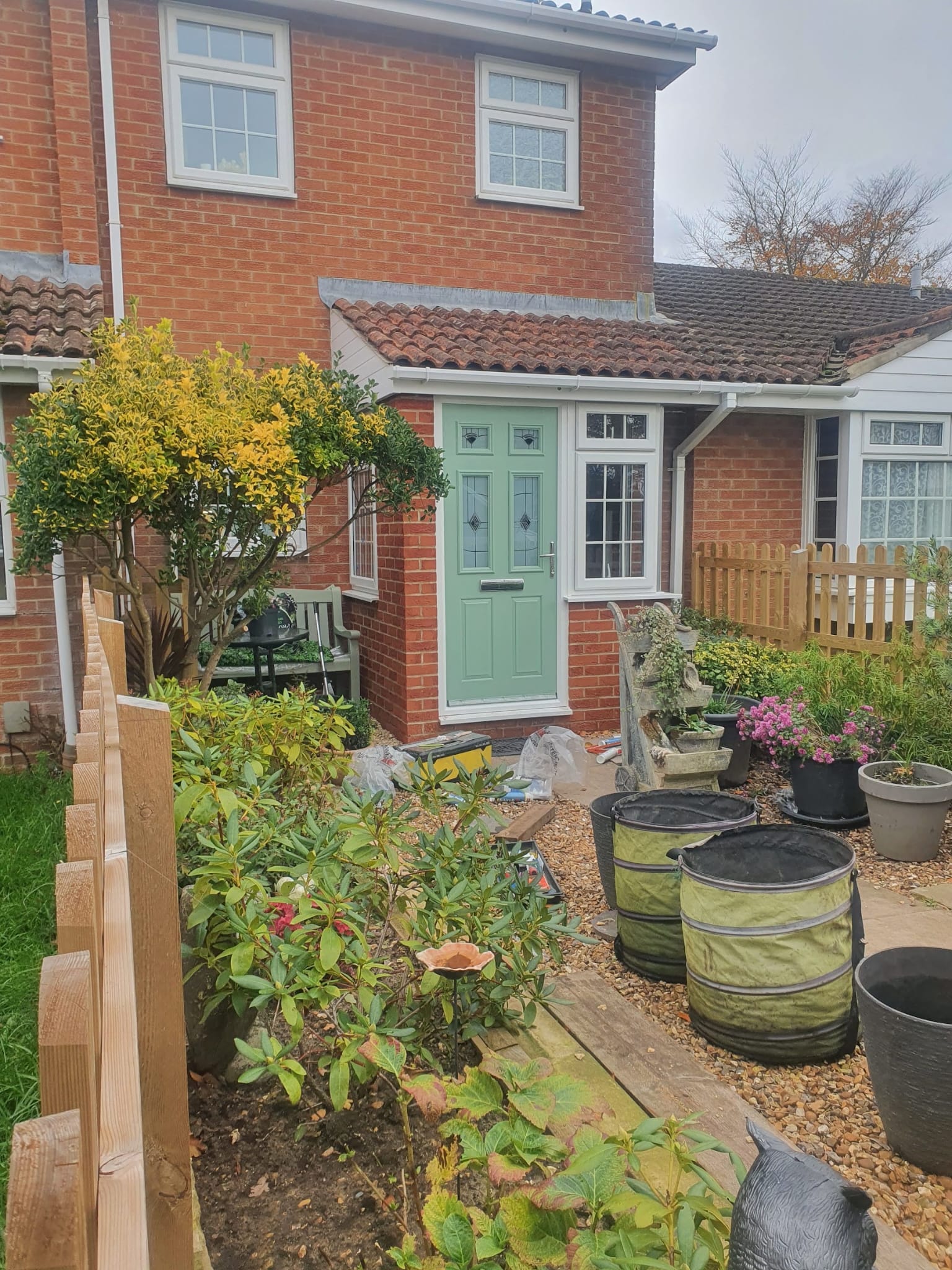 Completed door installation by Good Home Improvements